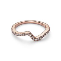 Anello Pandora Donna in Lega metallica Zirconia 182539C01-48 - 182539C01-52